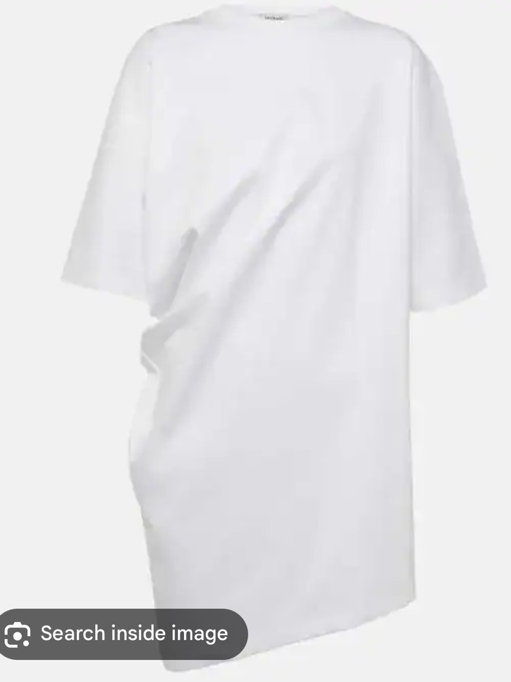 FFORME white tshirt Maya draped size XL